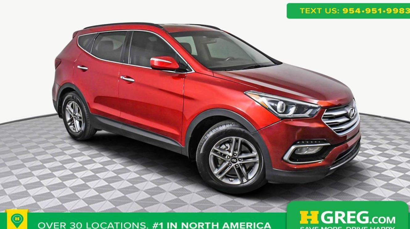 HYUNDAI SANTA FE SPORT 2018 5XYZU3LB9JG505492 image